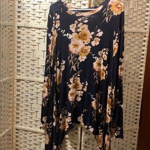 Floral tunic